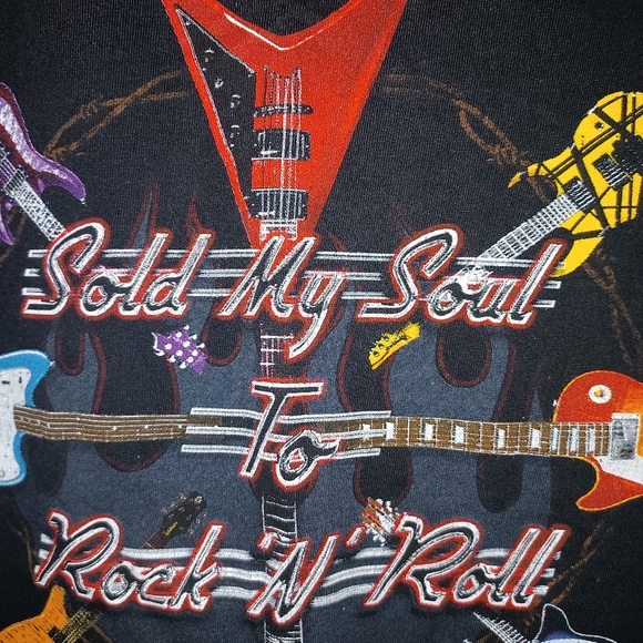 Mens Tee. L                       Sold my Soul⚡ - Picture 2 of 3